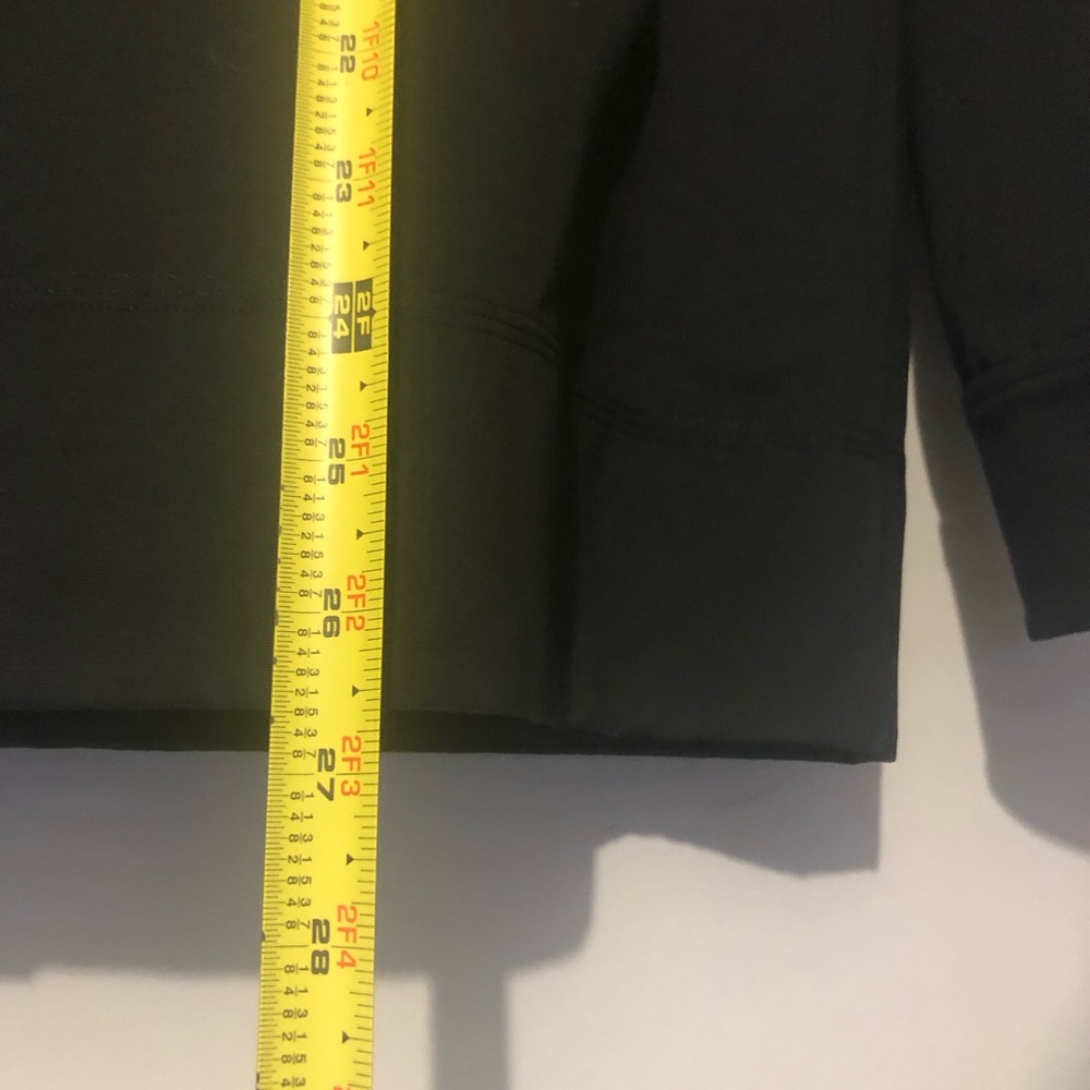 Lululemon Glyde 2-in-1 Adaptable Crop Women's Small Black Utility Jacket - Picture 7 of 8